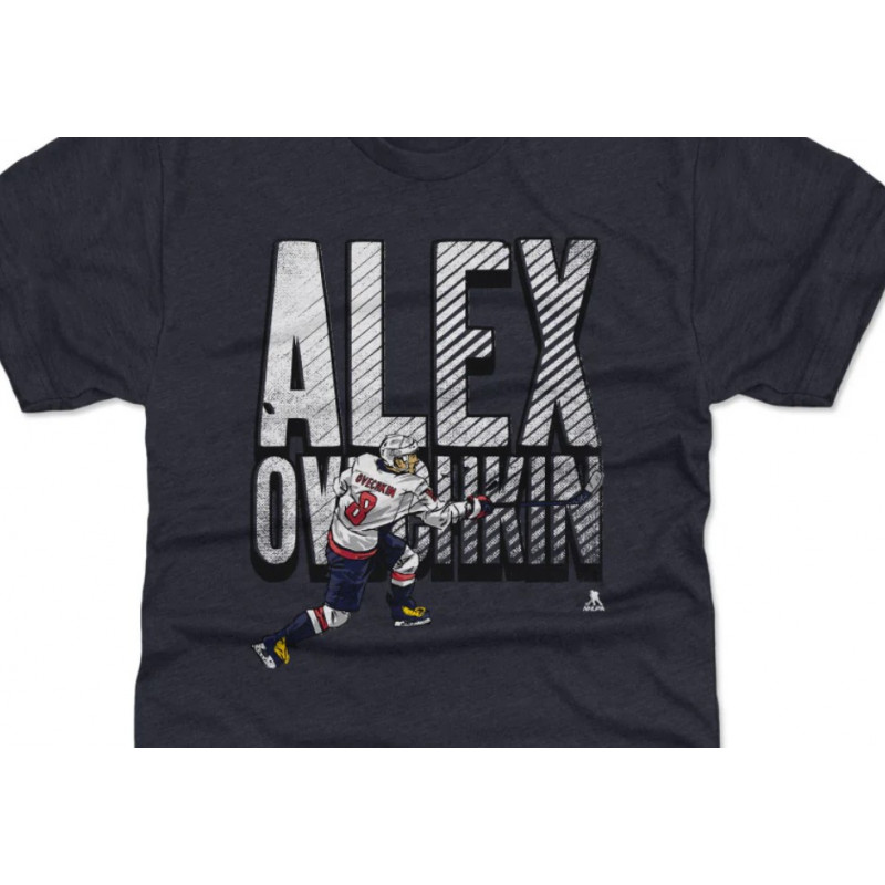 WSH M OVECHKIN BOLD SS TEE NVY